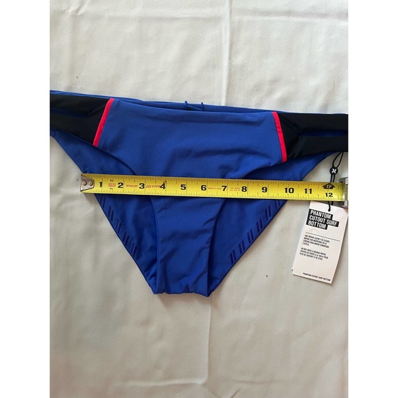 NWT Hurley Phantom Cut Out Surf Bottom Blue Black Size Lrg - Picture 11 of 15
